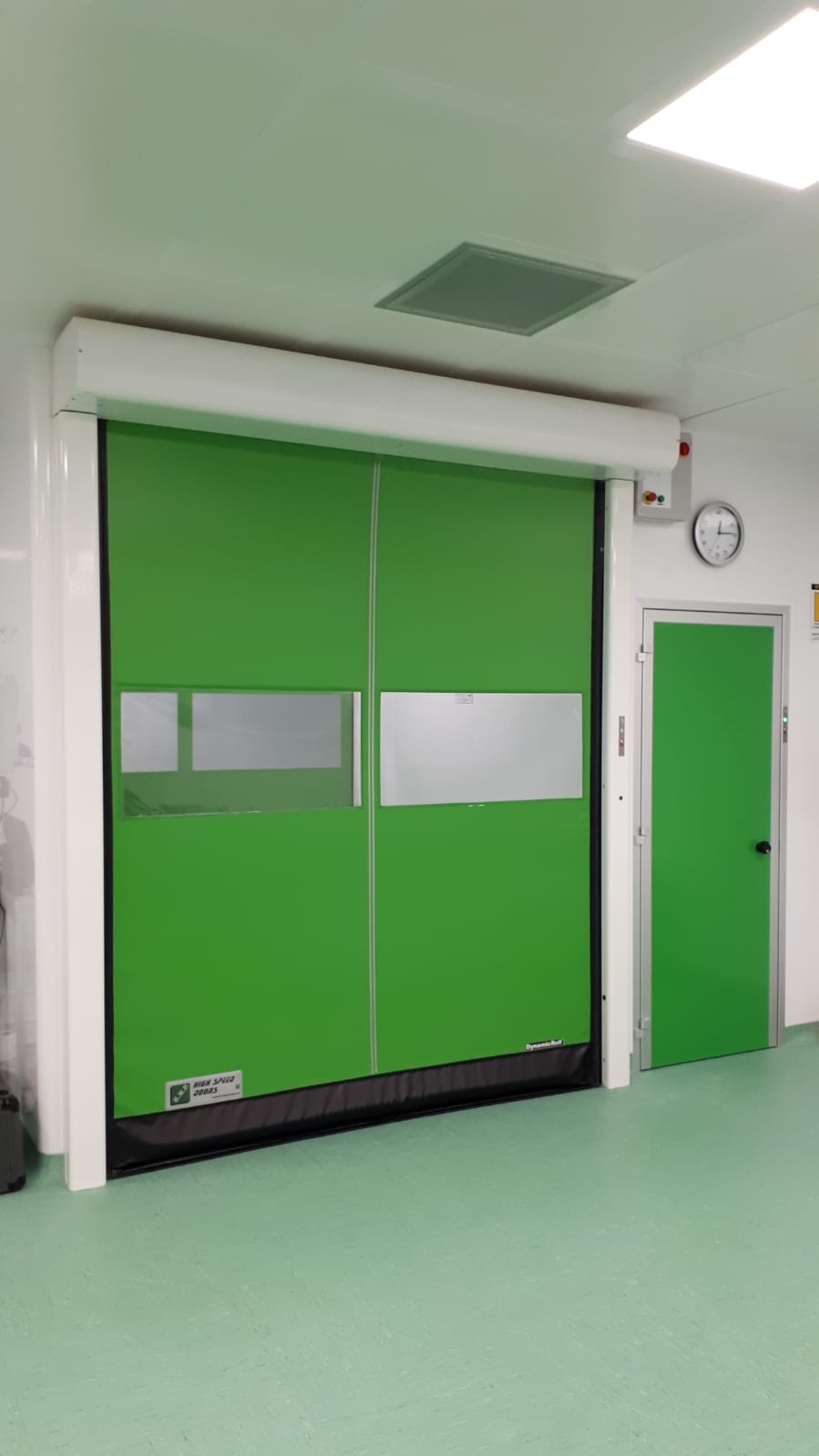 Eco-Friendly Bi-Parting Rapid Roll Doors