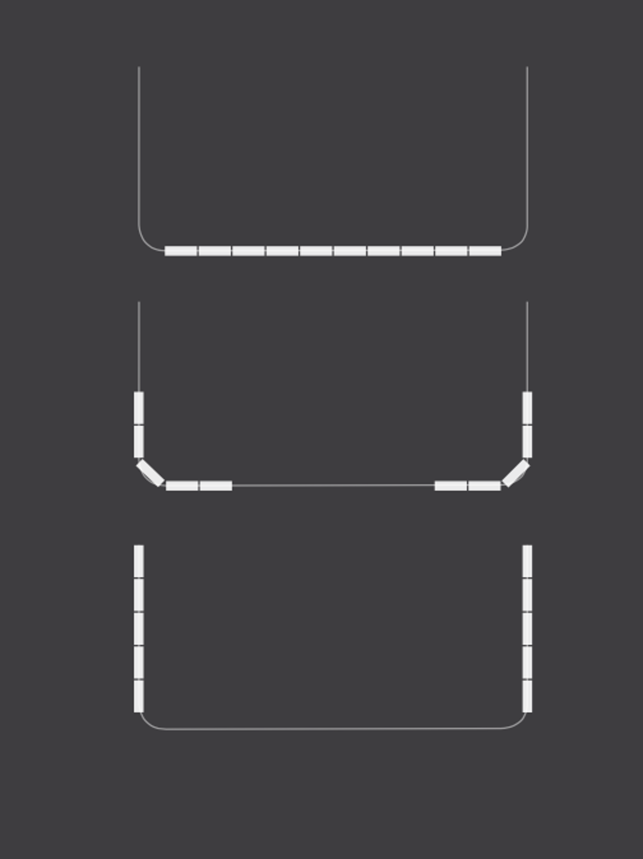 Around-the-corner Sliding System