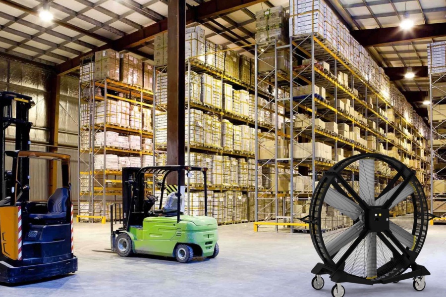 Benefits of Using Portable Warehouse Fans