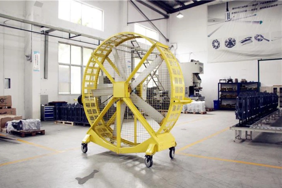 Portable Warehouse Fans Hold Fast Industries